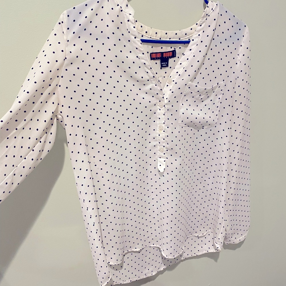 Polka Dot Blouse